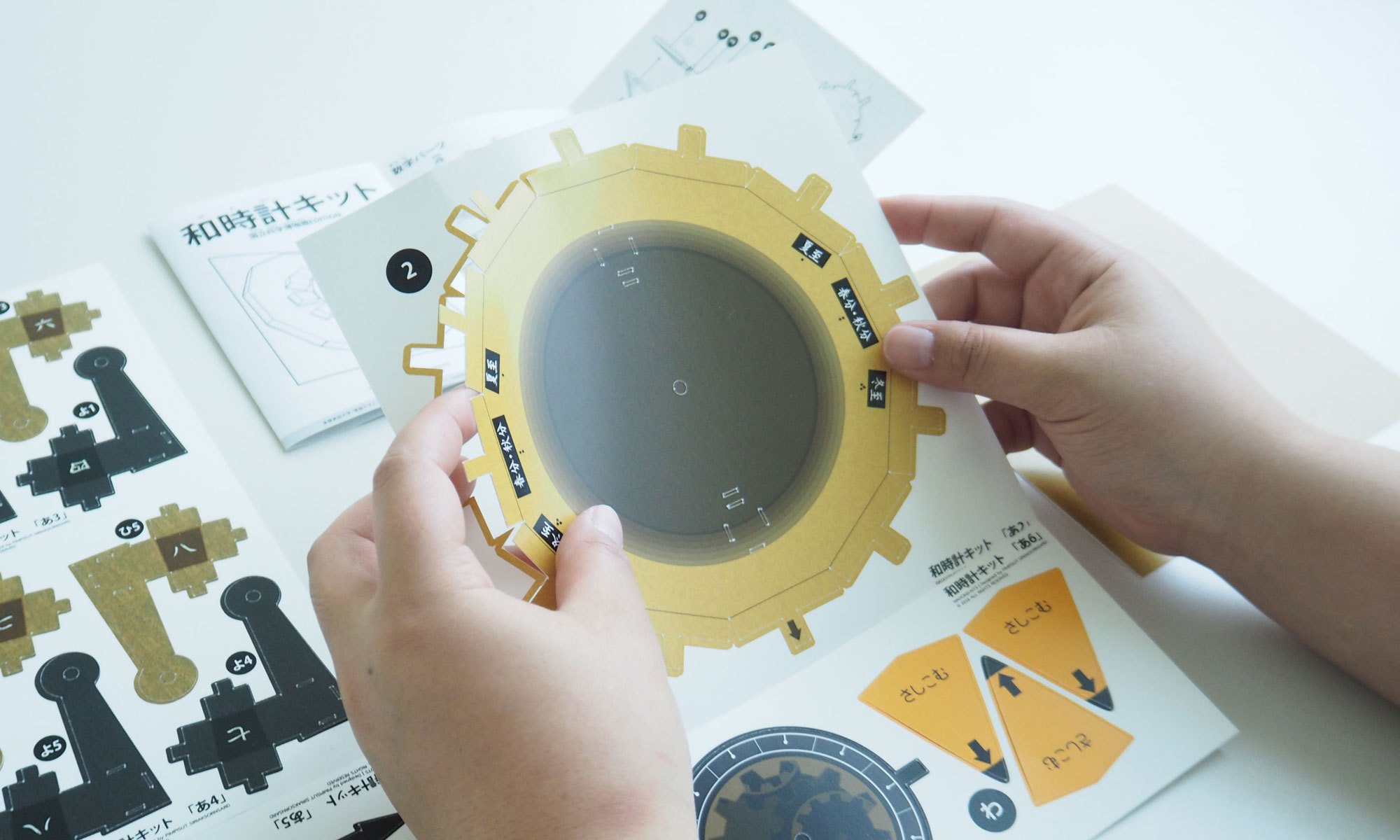 [Wadokei] parts can remove by hand